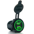 12V Dual USB Coche Mechero Enchufe Divisor Cargador Adaptador de corriente Tomacorriente Enchufe de cigarrillo